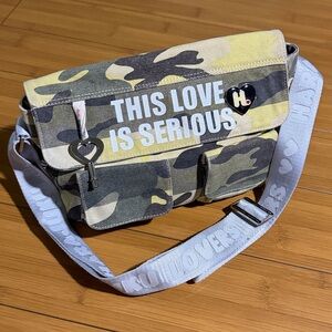 Harajuku Lovers Camouflage Messenger Bag
